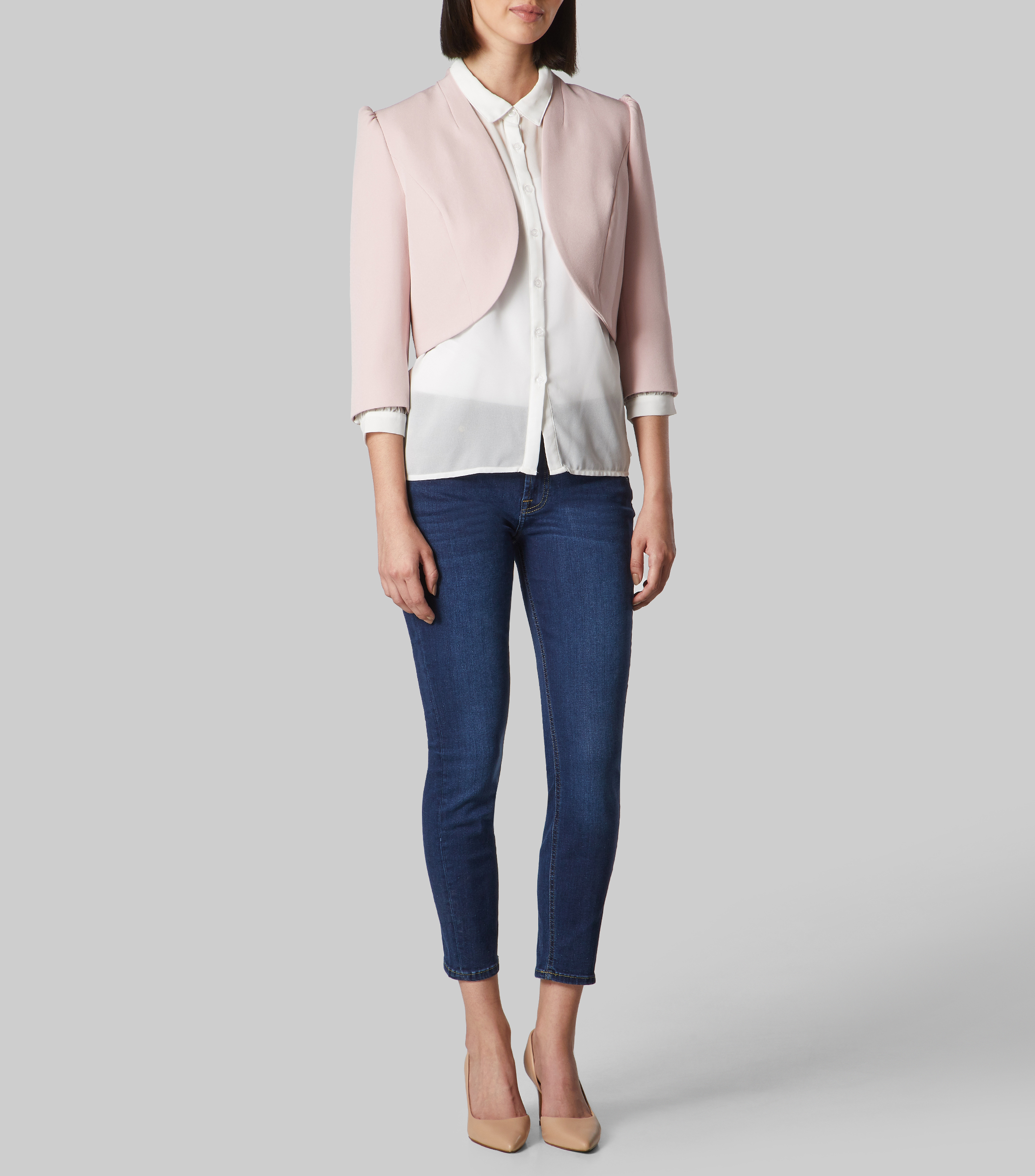 Saco Leanna Cropped Mujer